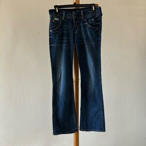 Hudson Dark Wash Bootcut Jeans 27